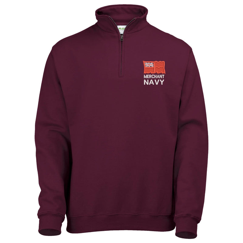 Merchant Navy Quarter Zip Sweatshirt