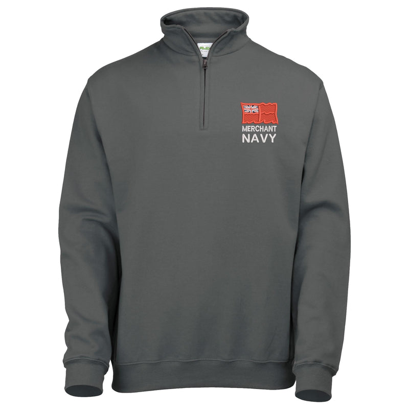 Merchant Navy Quarter Zip Sweatshirt