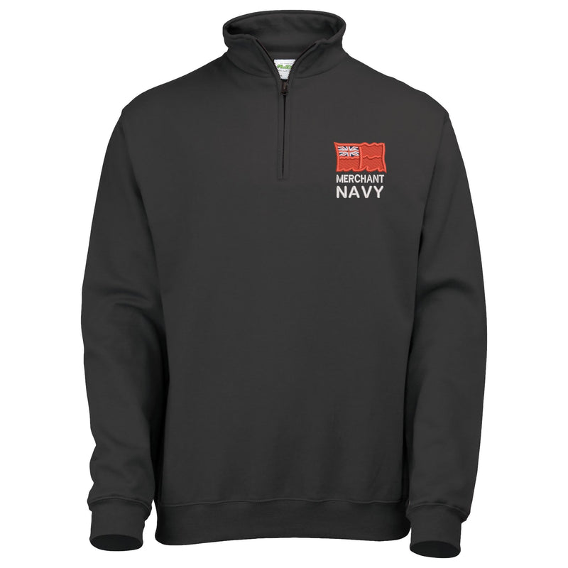 Merchant Navy Quarter Zip Sweatshirt