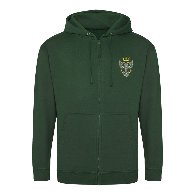 Mercian Regiment Zipped Hoodie