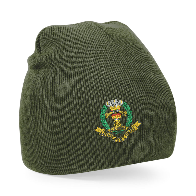 Middlesex Regiment Beanie Hat