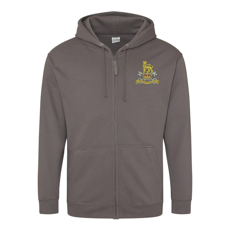 Military Provost Guard Service Zipped Hoodie