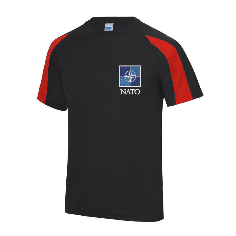 NATO Contrast Polyester T-Shirt