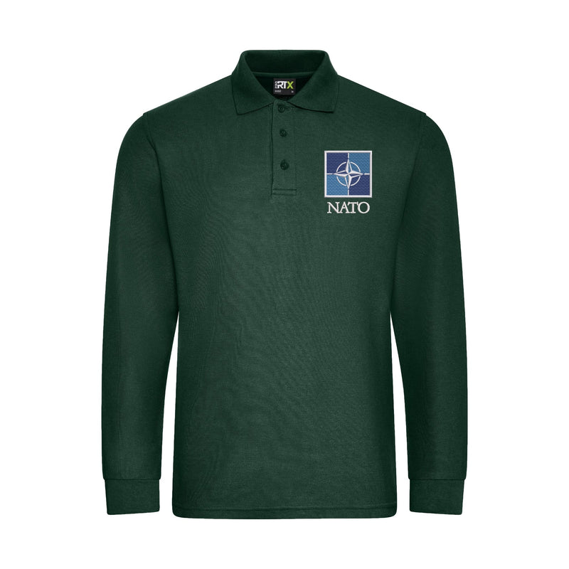 NATO Long Sleeve Polo Shirt