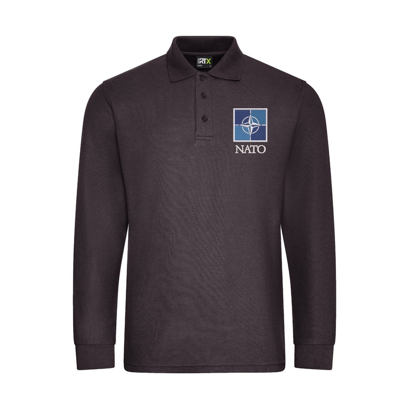NATO Long Sleeve Polo Shirt