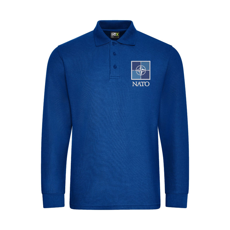 NATO Long Sleeve Polo Shirt