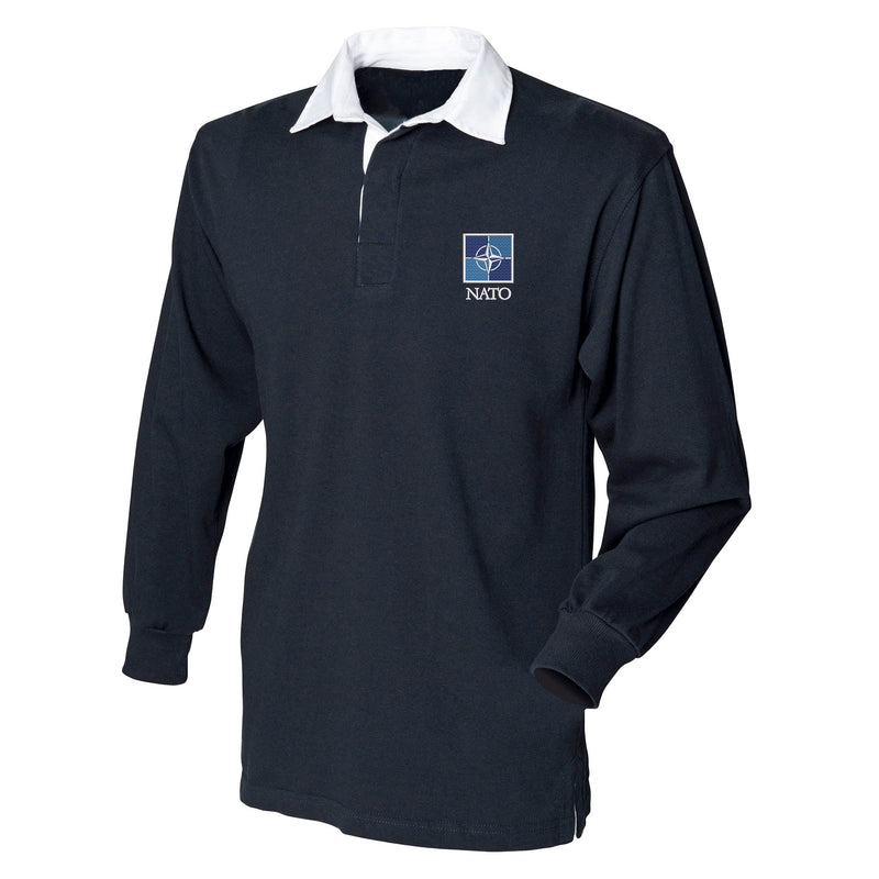 NATO Front Row Long Sleeve Rugby Shirt