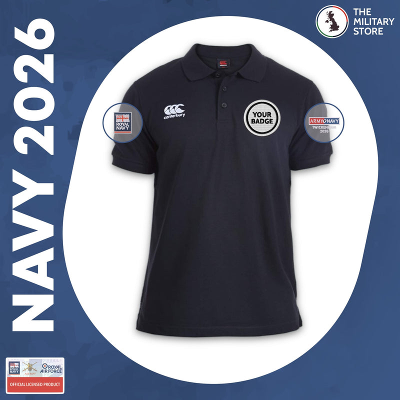 Royal Navy - Canterbury Rugby Polo - Army v Navy 2026