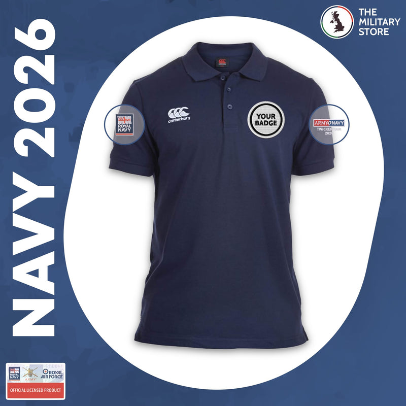 Royal Navy - Canterbury Rugby Polo - Army v Navy 2026