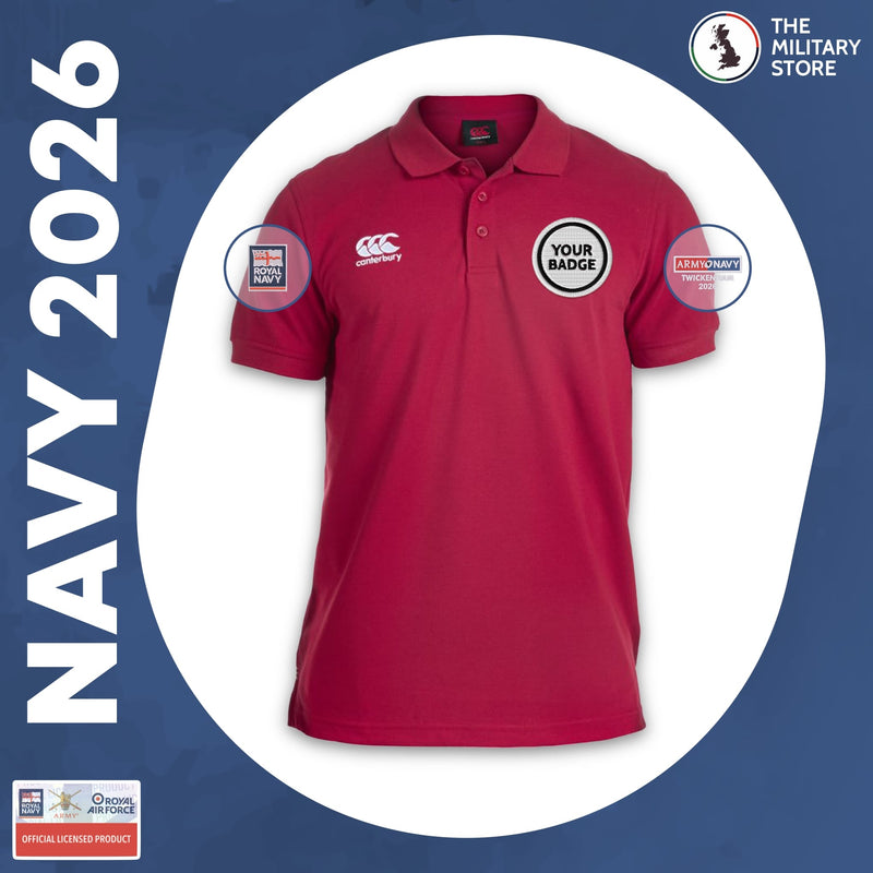 Royal Navy - Canterbury Rugby Polo - Army v Navy 2026