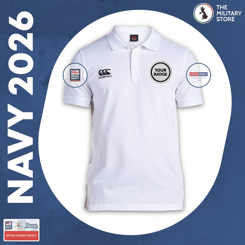 Royal Navy - Canterbury Rugby Polo - Army v Navy 2026