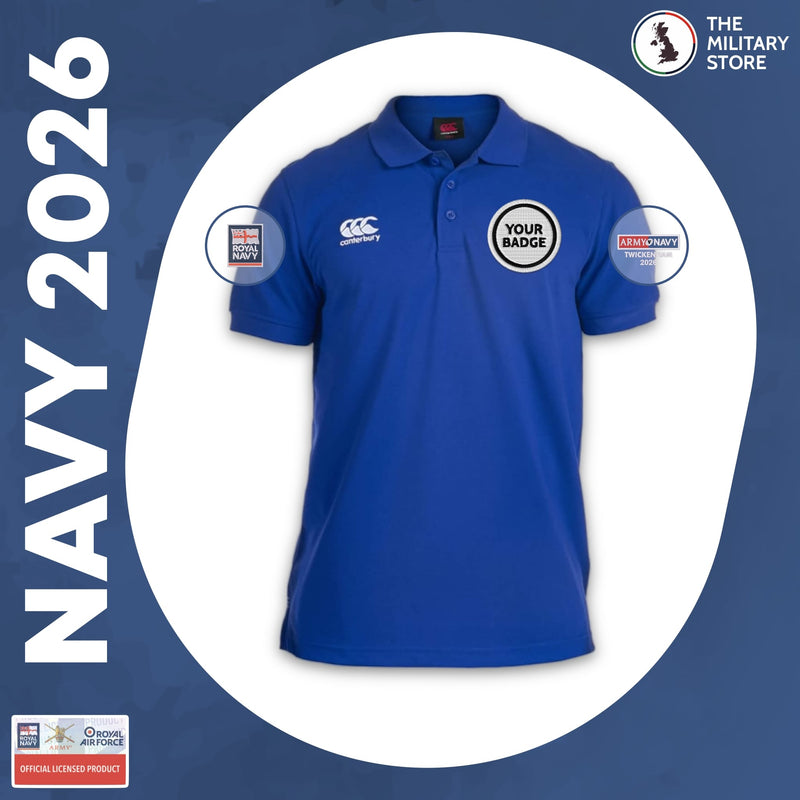 Royal Navy - Canterbury Rugby Polo - Army v Navy 2026