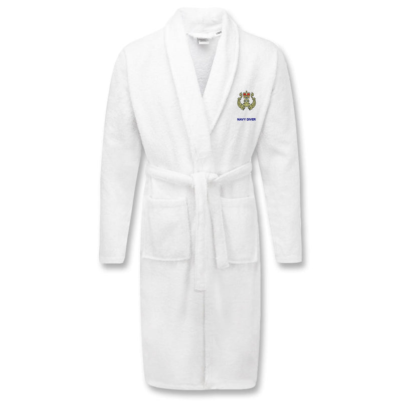 Navy Diver Dressing Gown