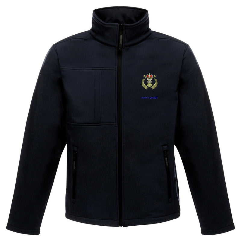 Navy Submariner Regatta Softshell Jacket