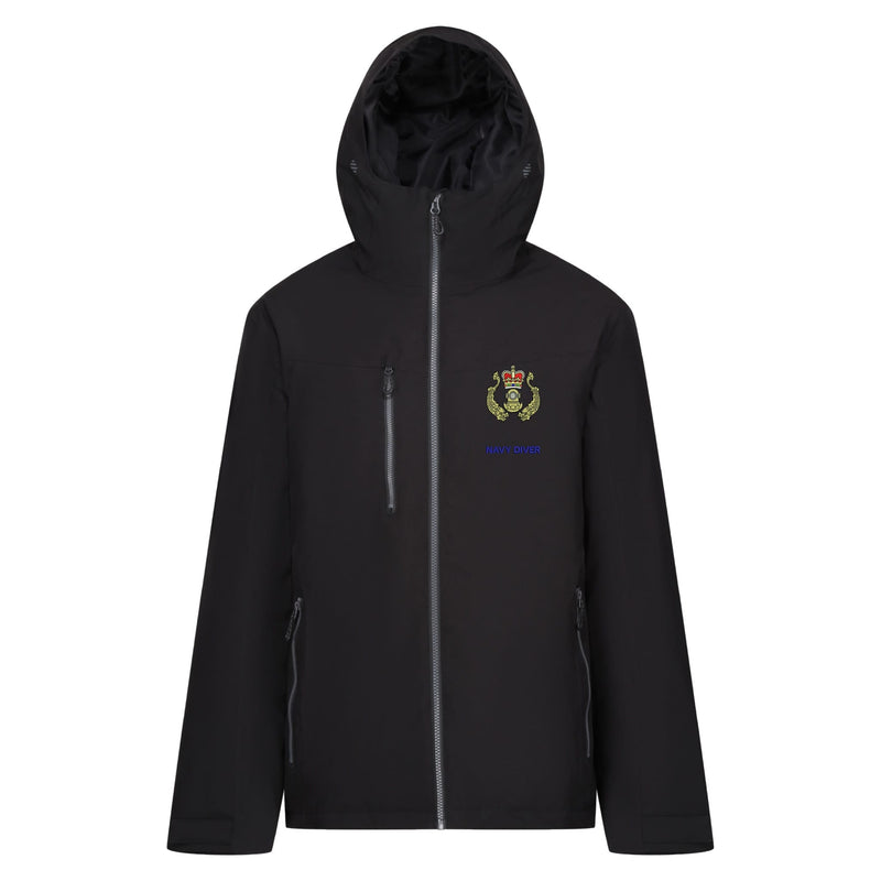 Navy Diver Regatta Waterproof Insulated Jacket