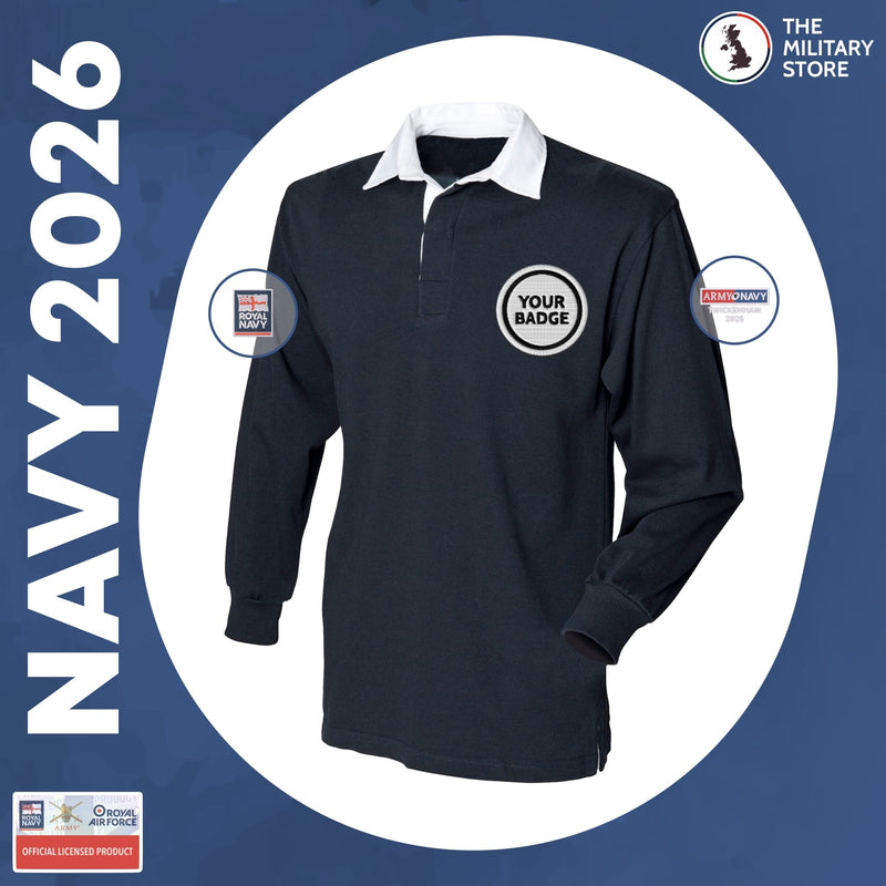 Royal Navy - Long Sleeve Rugby Shirt - Army v Navy 2026