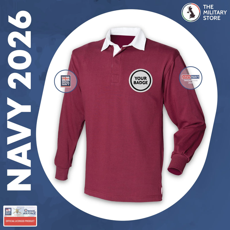 Royal Navy - Long Sleeve Rugby Shirt - Army v Navy 2026