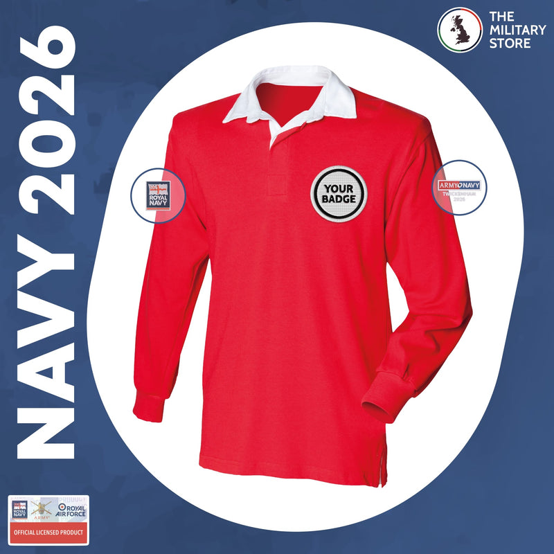 Royal Navy - Long Sleeve Rugby Shirt - Army v Navy 2026