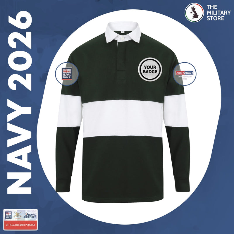 Royal Navy - Long Sleeve Panelled Rugby Shirt - Army v Navy 2026
