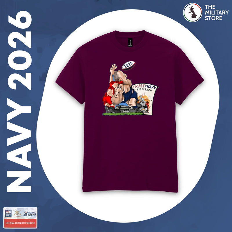 Royal Navy - Army v Navy 2026 Rugby Players Cotton T-Shirt