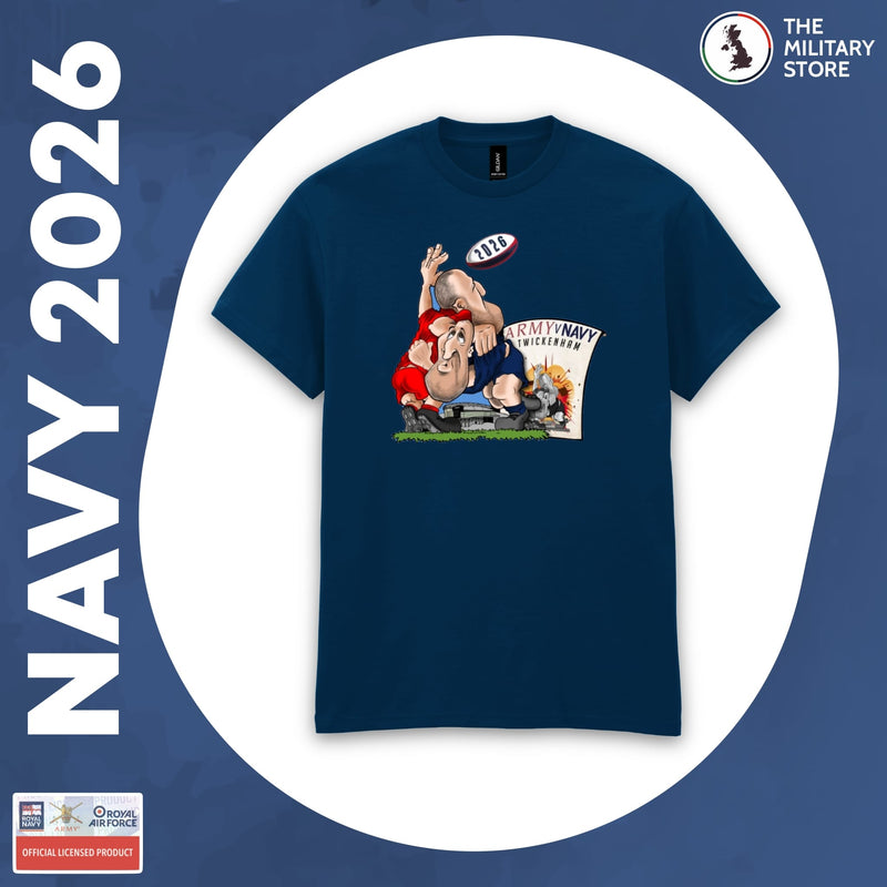 Royal Navy - Army v Navy 2026 Rugby Players Cotton T-Shirt