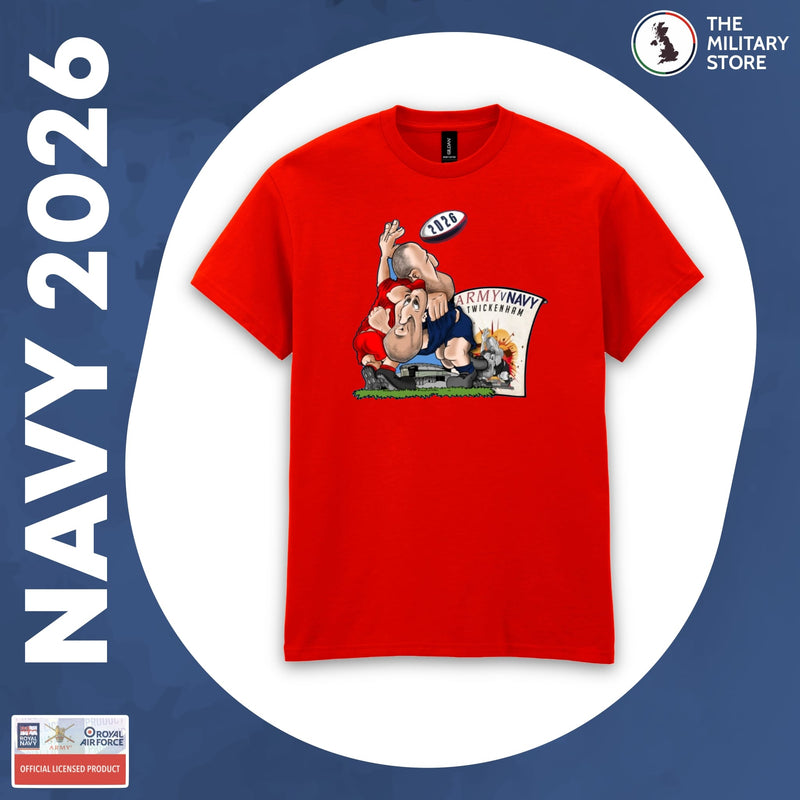 Royal Navy - Army v Navy 2026 Rugby Players Cotton T-Shirt