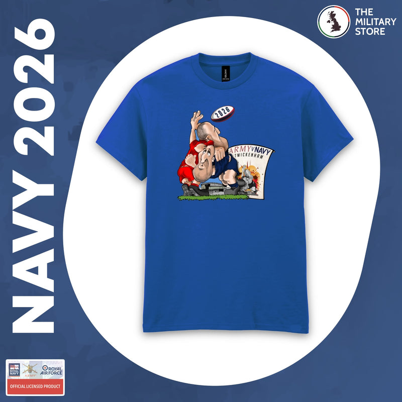 Royal Navy - Army v Navy 2026 Rugby Players Cotton T-Shirt