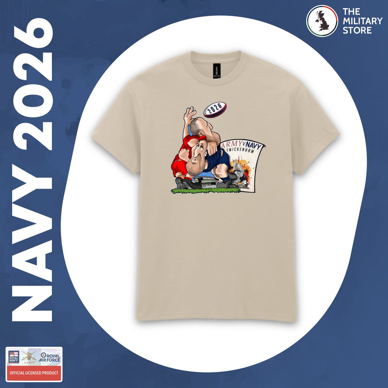 Royal Navy - Army v Navy 2026 Rugby Players Cotton T-Shirt