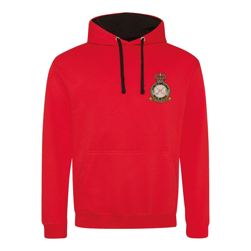 No 1 Flying Training School RAF Varsity Contrast Hoodie