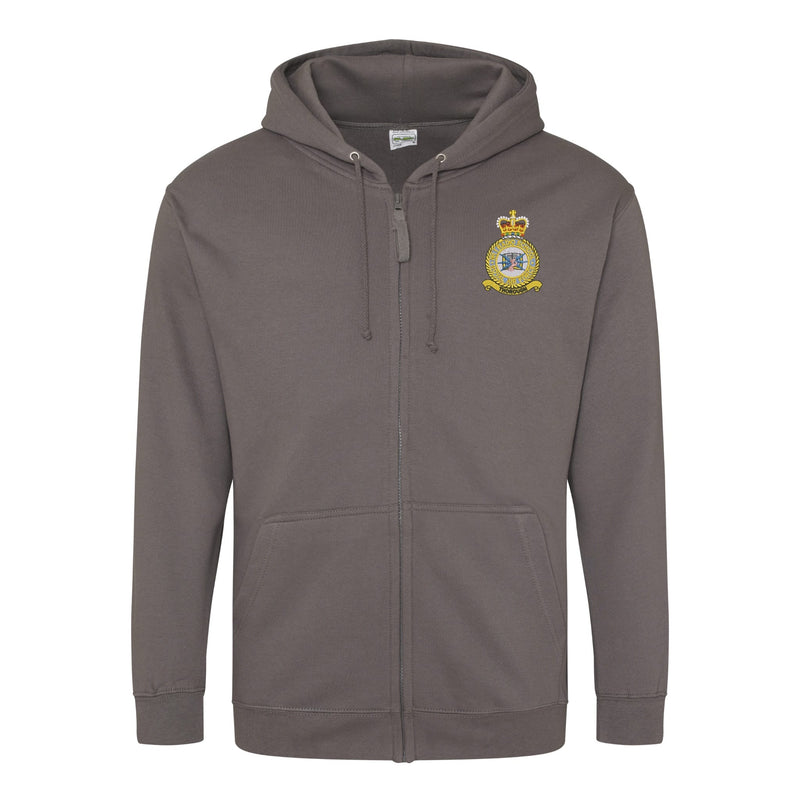No. 1 Radio School RAF Zipped Hoodie