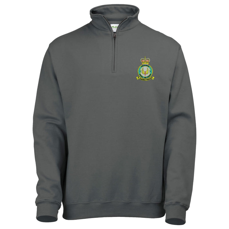 No 1 Squadron RAF Quarter Zip Sweatshirt