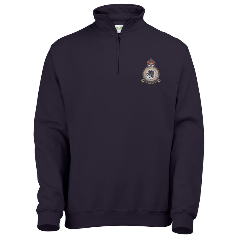 No 100 Group RAF Quarter Zip Sweatshirt