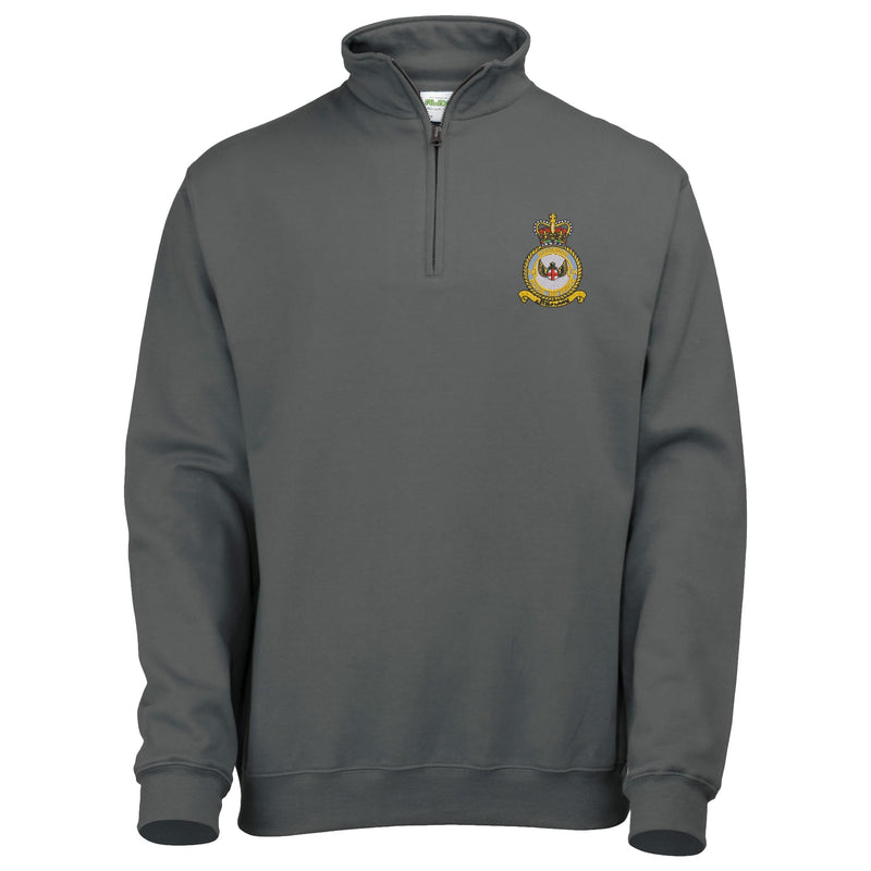 No 14 Squadron RAF Quarter Zip Sweatshirt