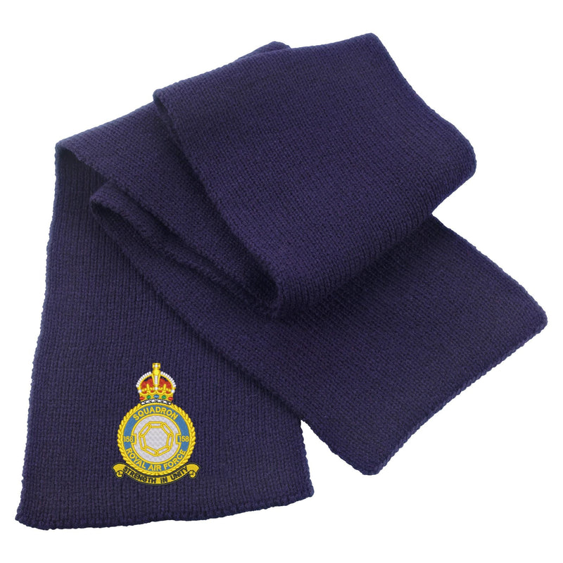 No 158 Squadron RAF Heavy Knit Scarf