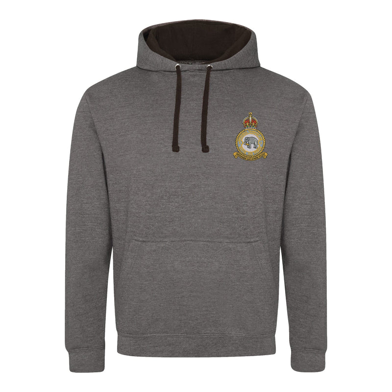 No 2 Mechanical Transport Squadron RAF Varsity Contrast Hoodie