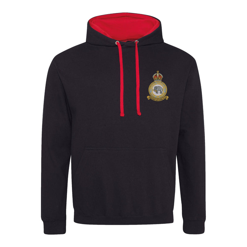 No 2 Mechanical Transport Squadron RAF Varsity Contrast Hoodie