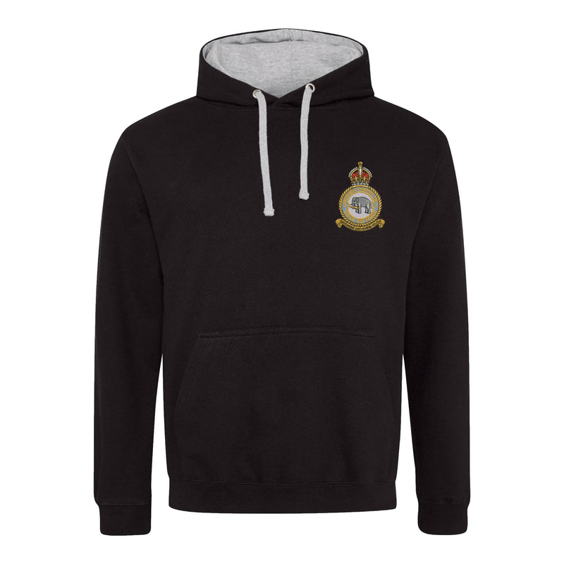 No 2 Mechanical Transport Squadron RAF Varsity Contrast Hoodie