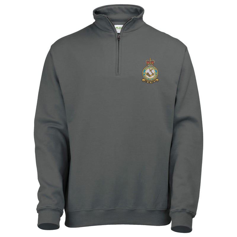 No 253 Squadron RAF Quarter Zip Sweatshirt