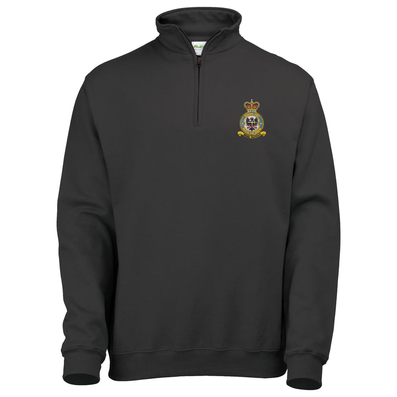 No 26 Signals Unit RAF Quarter Zip Sweatshirt
