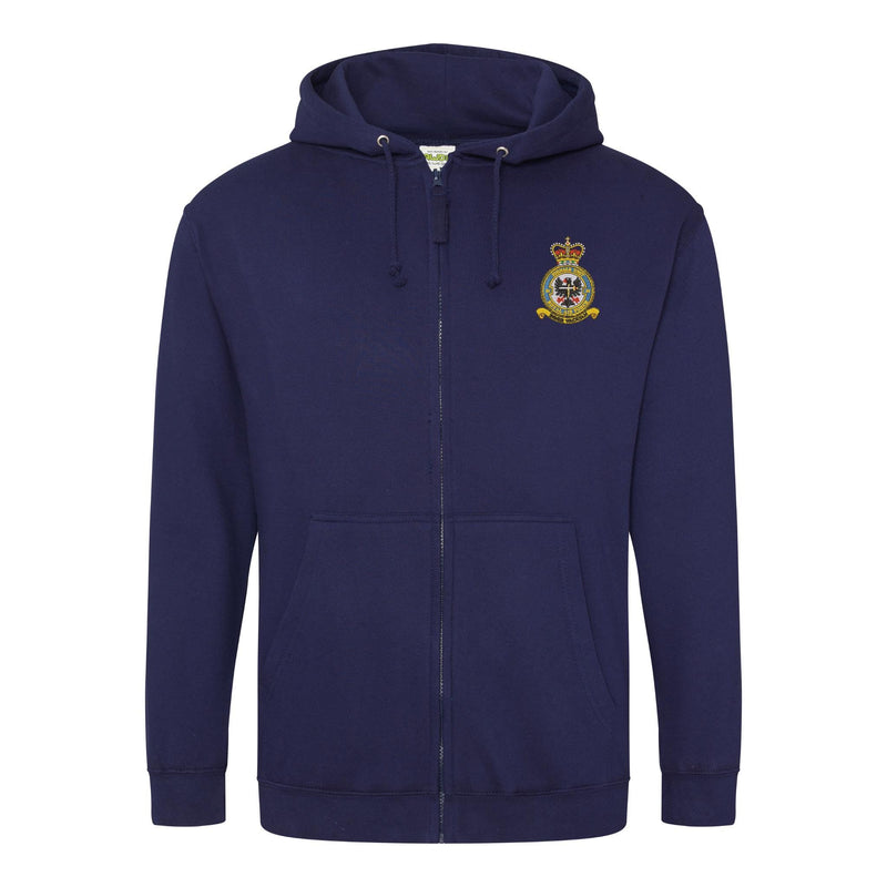 No 26 Signals Unit RAF Zipped Hoodie
