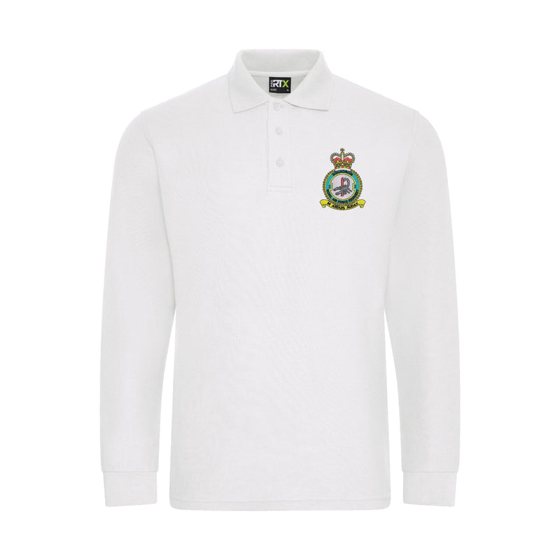 No 3 Squadron RAF Regiment Long Sleeve Polo Shirt