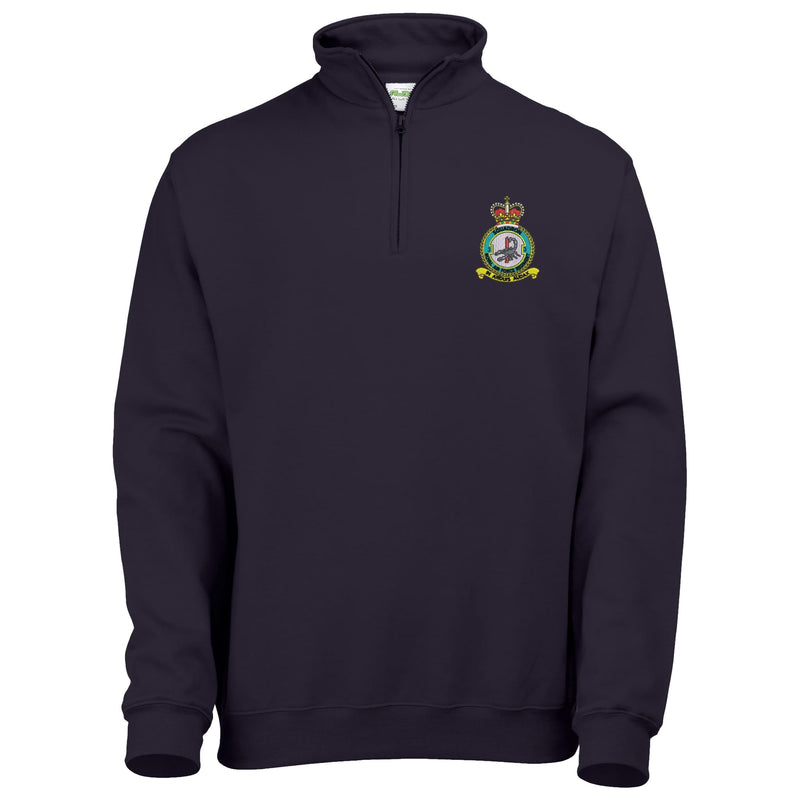 No 3 Squadron RAF Regiment Quarter Zip Sweatshirt