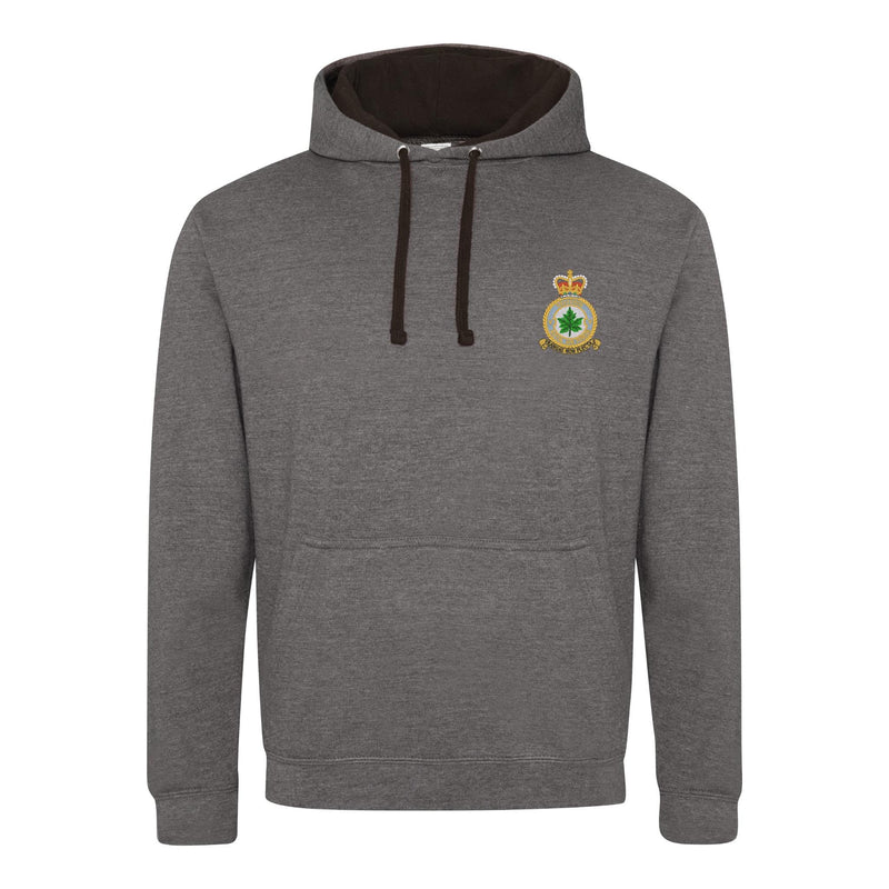 No 5 Squadron RAF Varsity Contrast Hoodie