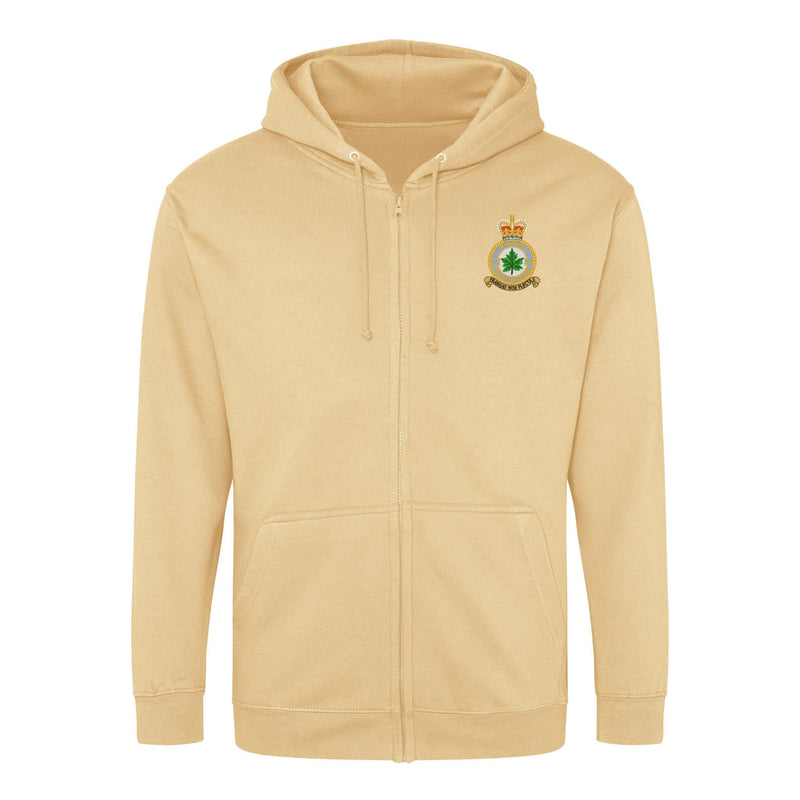 No 5 Squadron RAF Zipped Hoodie