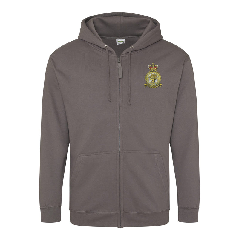 No. 504 Squadron RAF Zipped Hoodie