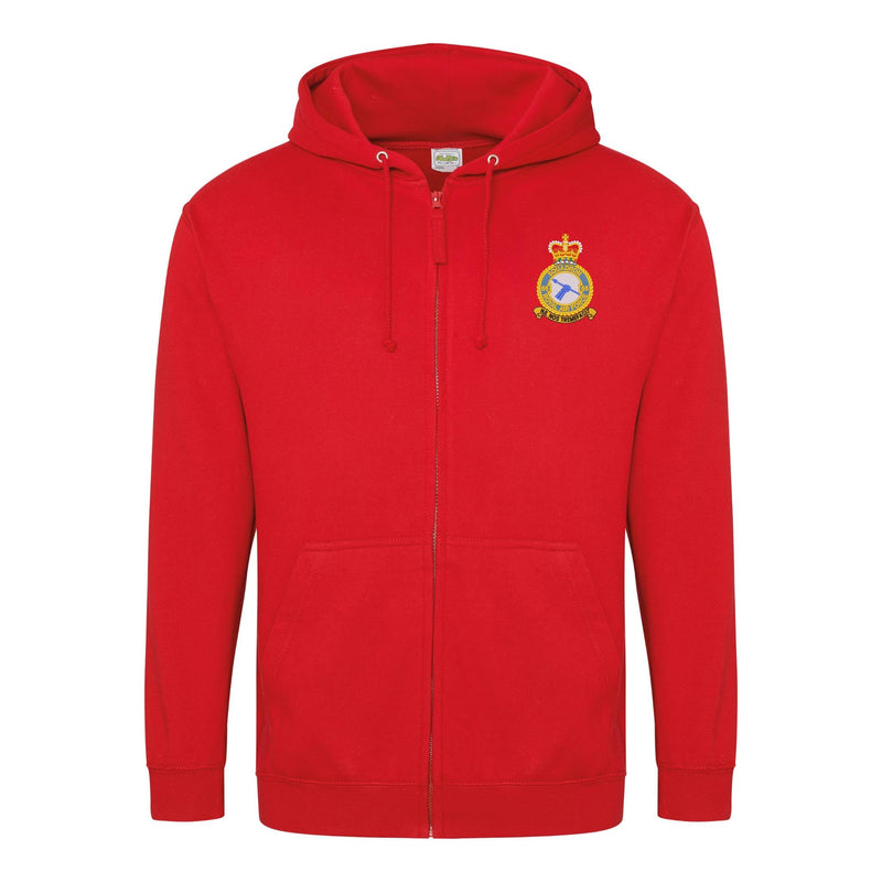 No 55 Squadron RAF Zipped Hoodie