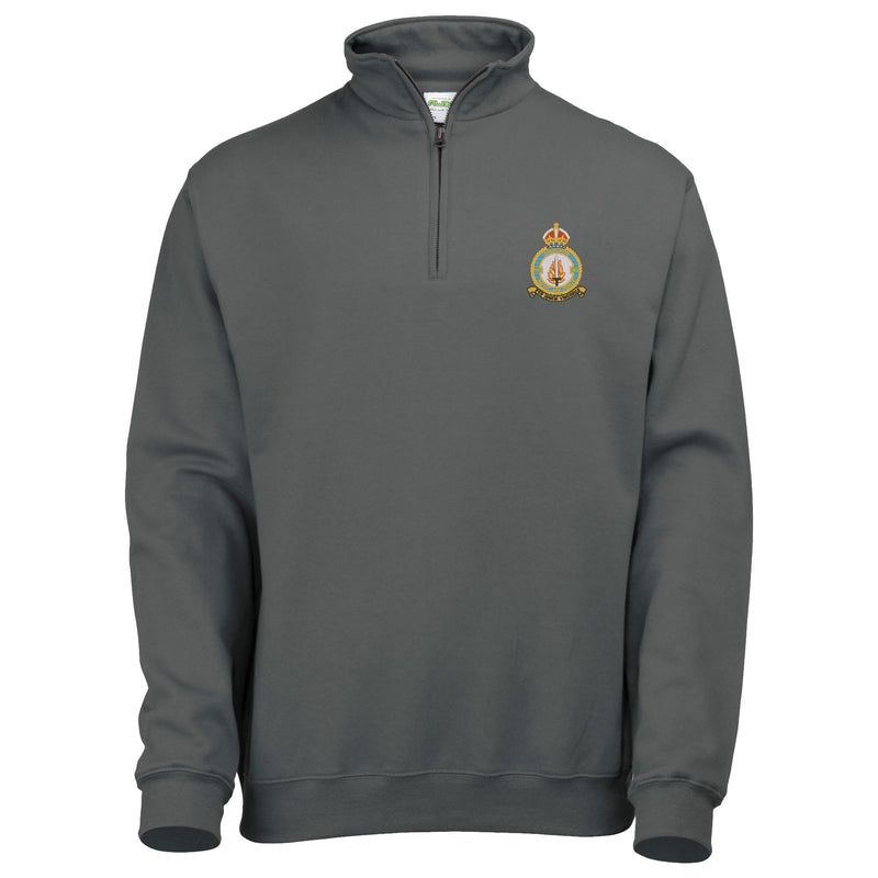 No 550 Squadron RAF Quarter Zip Sweatshirt