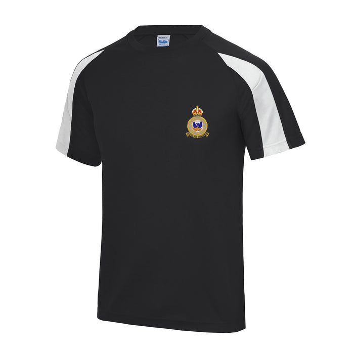 No 57 Squadron RAF Contrast Polyester T-Shirt