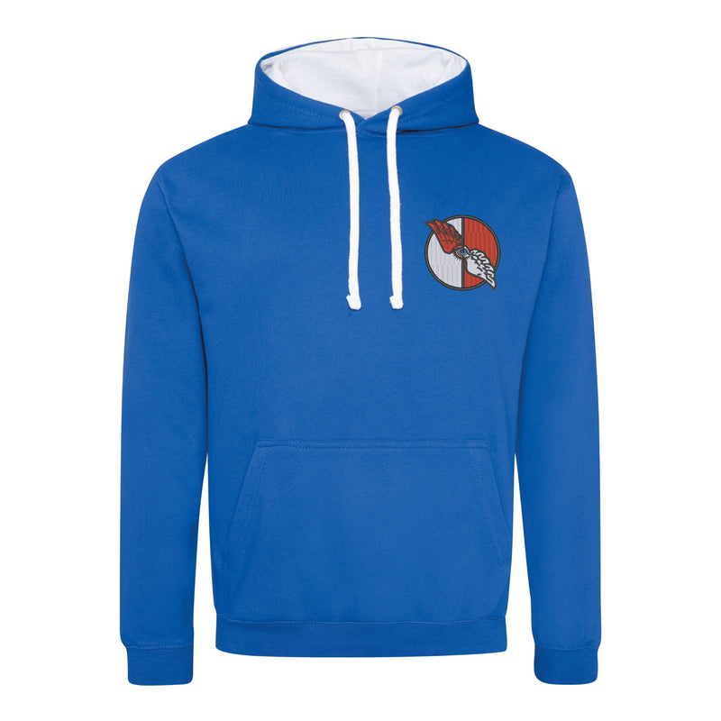 No 7010 Squadron RAF (RAAuxF 7010 Sqn) Varsity Contrast Hoodie