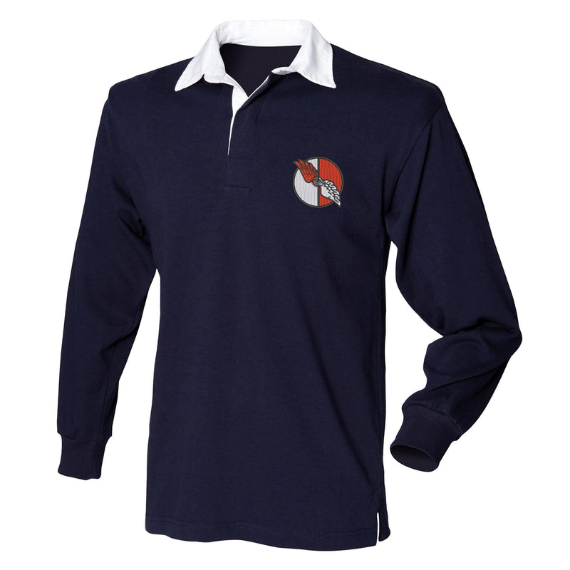 No. 7010 Squadron RAF Long Sleeve Rugby Shirt